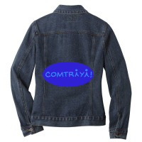 Comtraya! Stargate Greeting Ladies Denim Jacket | Artistshot