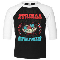 Strings Into Things Knitting Crocheting Toddler 3/4 Sleeve Tee | Artistshot