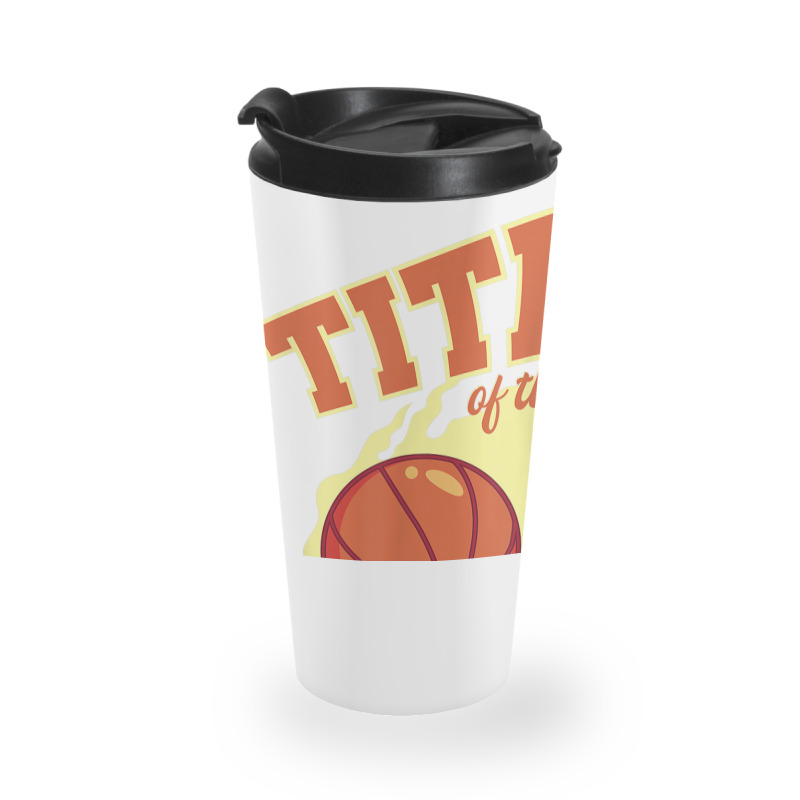 Tita Of The Birthday Boy Basketball Family Bday Party Travel Mug | Artistshot