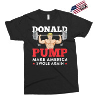 Donald Pump Funny Trump Swole Again Weight Lifting Workout Tank Top Exclusive T-shirt | Artistshot