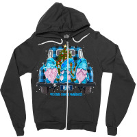 Prostate Cancer Awareness   Gnome Hope Christmas T Shirt Zipper Hoodie | Artistshot