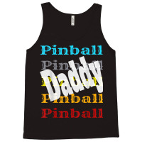 Pinball Daddy Retro Video Game Arcade Player Winner Wizard Tank Top | Artistshot