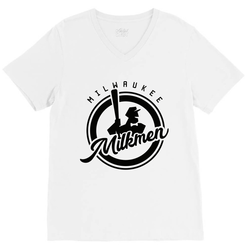 Milwaukee-milkmen V-Neck Tee by Jemskoko | Artistshot