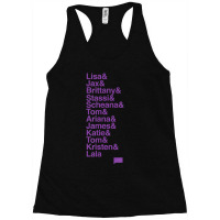 Vanderpump Rules Names Standard Short Sleeve Racerback Tank | Artistshot