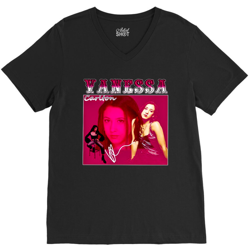 Vanessa Carlton, Vanessa, Carlton, Vanessa Carltons, Vanessa Carlton V V-neck Tee | Artistshot