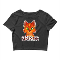 Firestar Warriors Headshot Crop Top | Artistshot