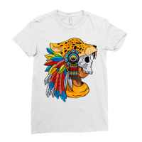 Quetzalcoatl Skull Aztec Warrior Mayan Inca Toltec T Shirt Ladies Fitted T-shirt | Artistshot