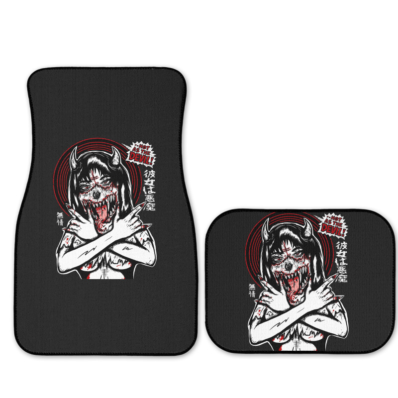 Hot As The Devil, Hot, As, The, Devil, Hot As The Devils, Hot As The D Full Set Car Mats | Artistshot