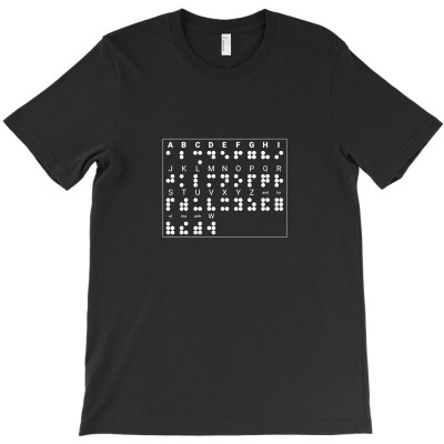 Braille 3 Funny T-shirt Designed By Ismi