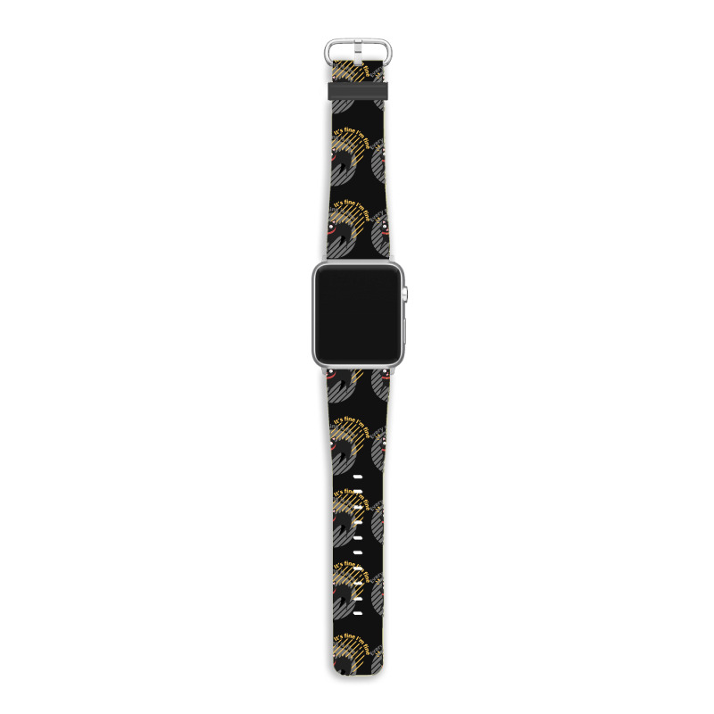 It_s Fine I_m Fine Everything Is Fine Cat Apple Watch Band | Artistshot