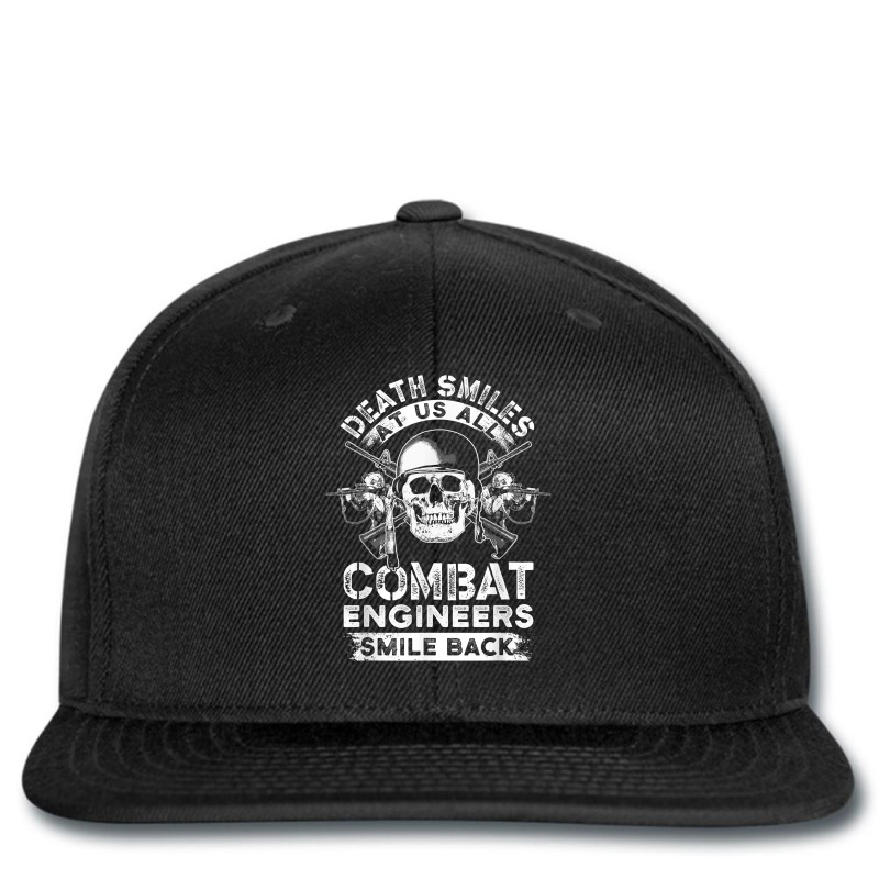 Combat Engineer Smiles Usa Military Sapper Printed hat by EdithMcdaniel | Artistshot