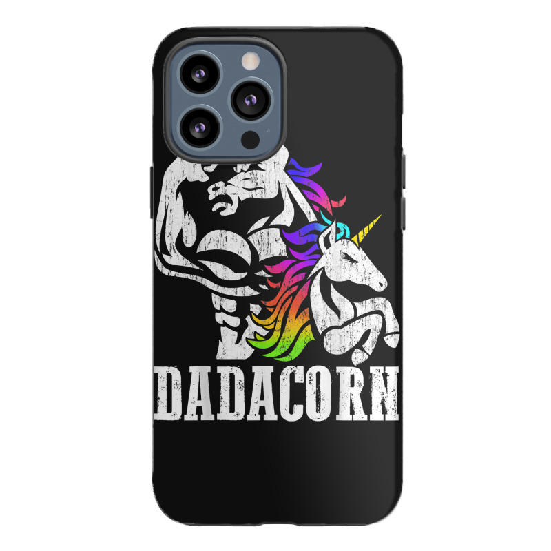 Dadacorn Fathers Day Gift For Dad Of Unicorn Daughter Iphone 13 Pro Max Case | Artistshot