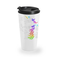 Dadacorn Fathers Day Gift For Dad Of Unicorn Daughter Travel Mug | Artistshot