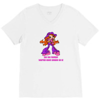 Bratz It's My World Just Living V-neck Tee | Artistshot