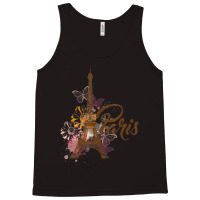 Vintage Paris I Love Travel Wanderlust Eiffel Tower Tank Top | Artistshot