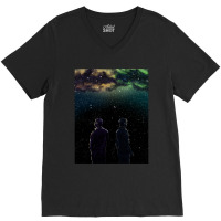 John And Rodney - A Galaxy Away V-neck Tee | Artistshot