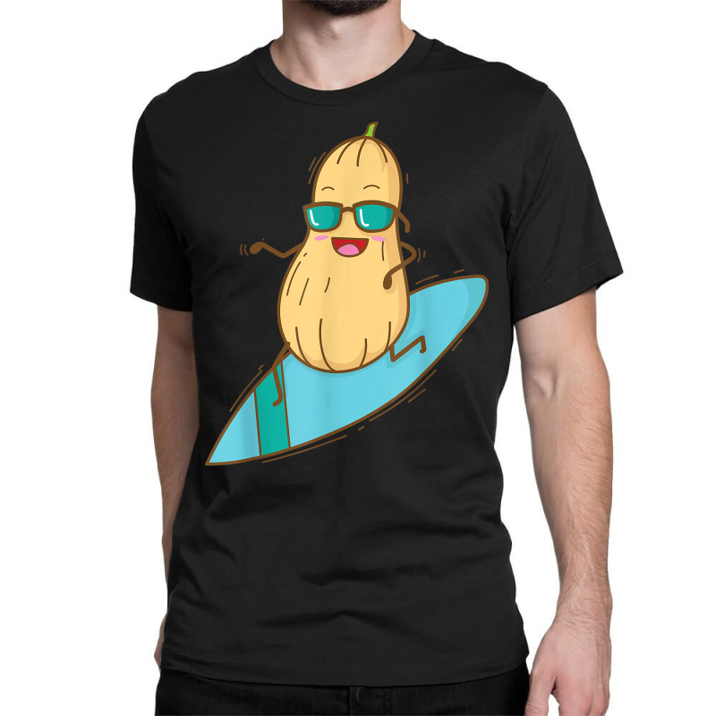 Butternut Squash Surfing In The Water Classic T-shirt by Fashzilla | Artistshot