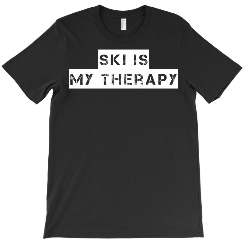 Ski   Ski Is My Therapy T Shirt T-shirt | Artistshot