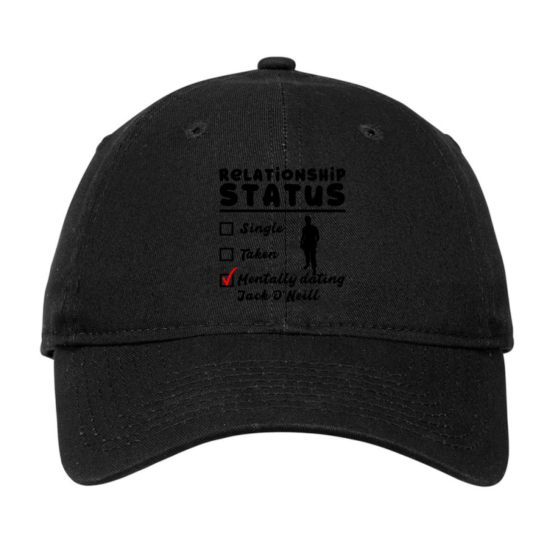 Mentally Dating Jack Oneill Adjustable Cap by cm-arts | Artistshot