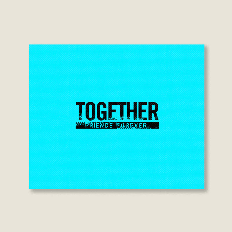 Together Landscape Canvas Print | Artistshot