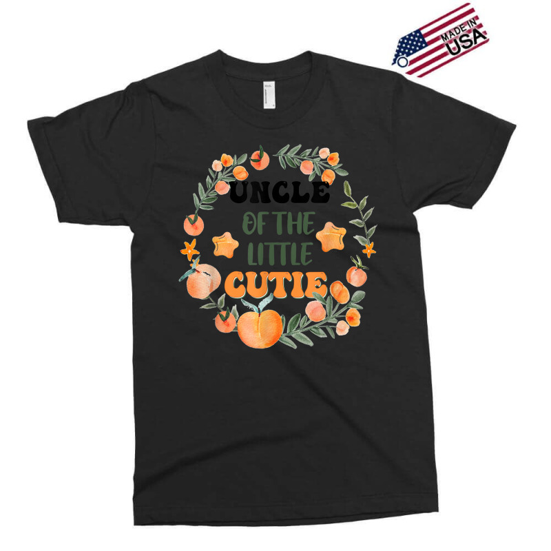 Uncle Of Little Cutie Orange Birthday Party Exclusive T-shirt | Artistshot