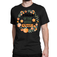 Uncle Of Little Cutie Orange Birthday Party Classic T-shirt | Artistshot