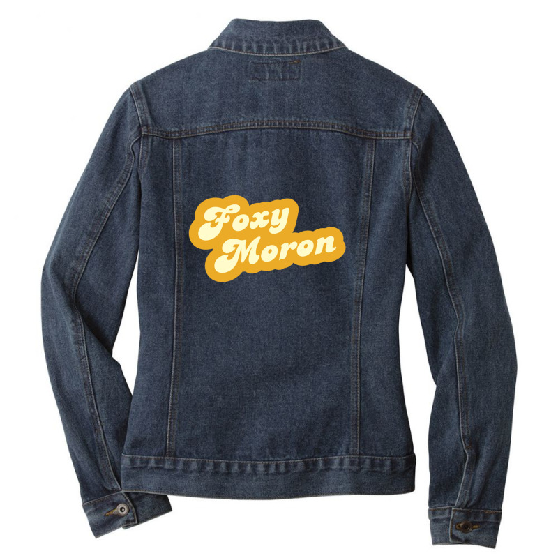 Foxy Moron – Kath & Kim Ladies Denim Jacket by LizbethJones | Artistshot