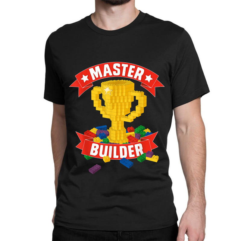 Master Builder Building Blocks Classic T-shirt | Artistshot