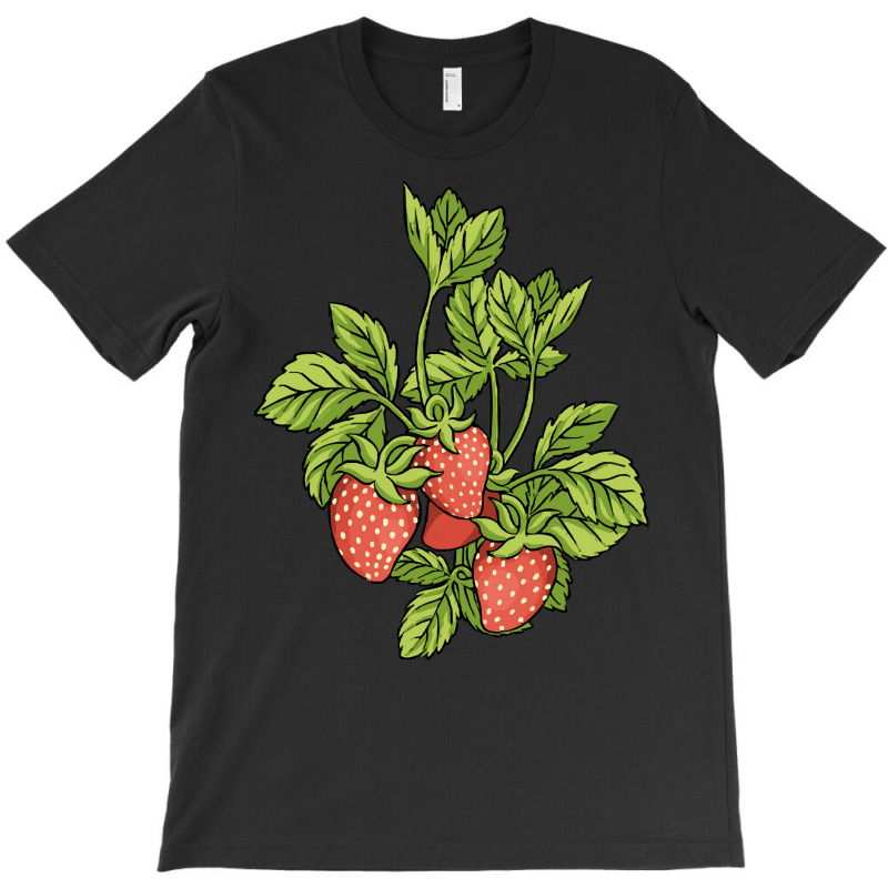 Strawberry Plant Strawberries T Shirt T-shirt | Artistshot