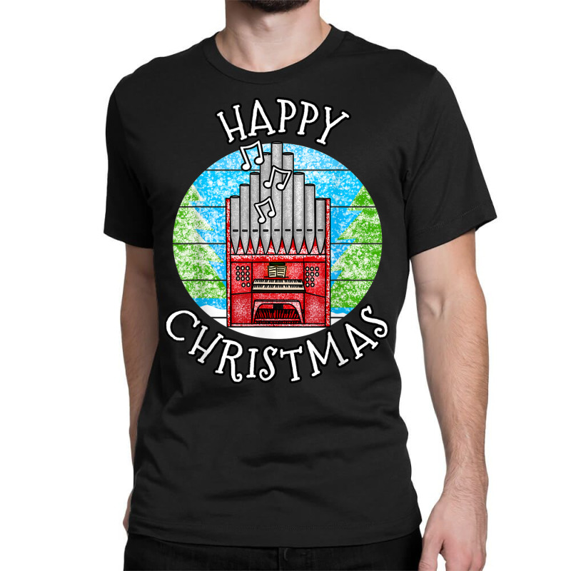 Christmas Church Organist Classic T-shirt by Dapper | Artistshot