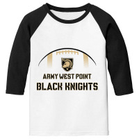 West Point Black Knights Football Youth 3/4 Sleeve | Artistshot