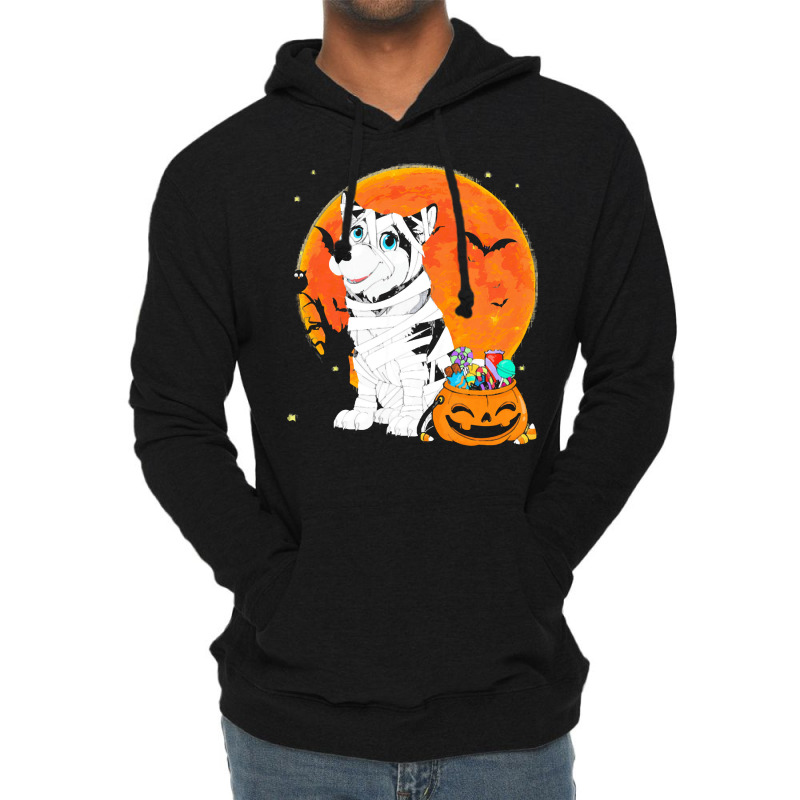 Alaskan Malamute Dog Candy Pumpkin T  Shirt Alaskan Malamute Dog Candy Lightweight Hoodie | Artistshot