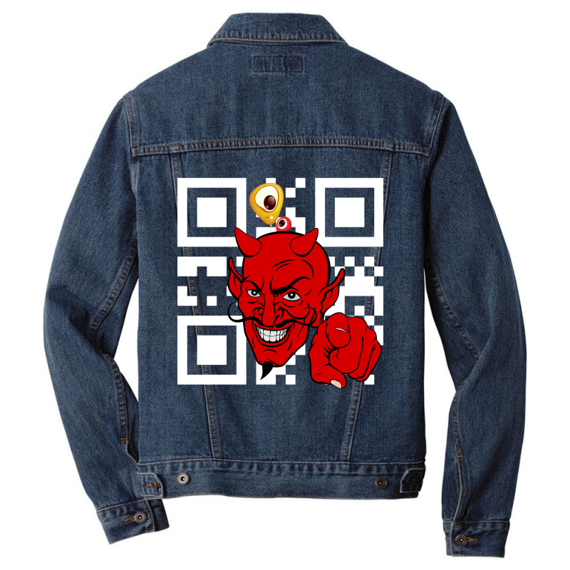 Demon Code 2022 Men Denim Jacket by BELLINI | Artistshot