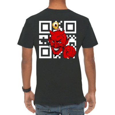 Custom Demon Code 2022 Vintage T-shirt By Bellini - Artistshot