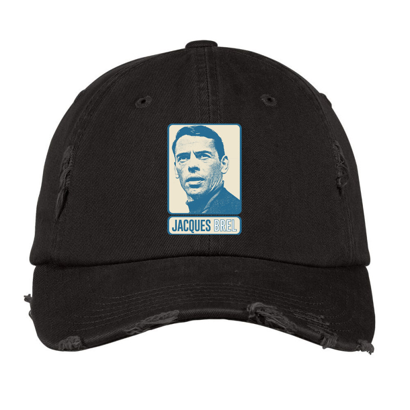 Jacques Brel ? Vintage Look Fan Design-xrkt2 Vintage Cap by Quick Scully | Artistshot