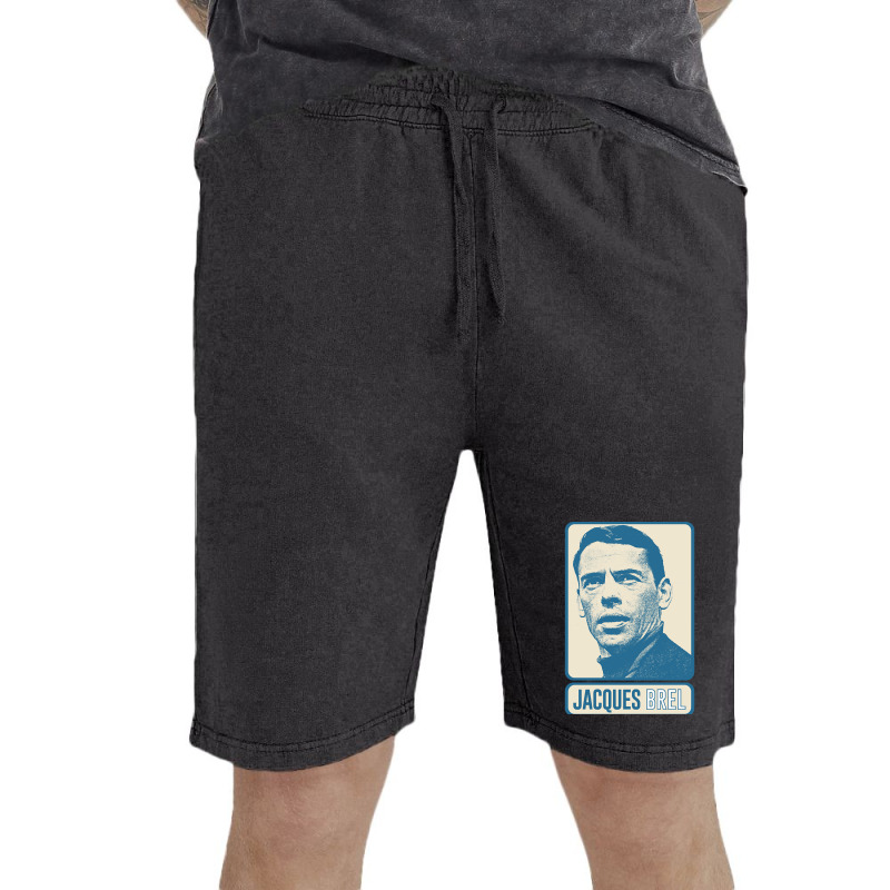 Jacques Brel ? Vintage Look Fan Design-xrkt2 Vintage Short by Quick Scully | Artistshot