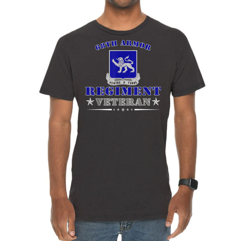 Fort Carson Colorado 68th Armor Regiment Army Veterans T Shirt Vintage T-Shirt by pypybedypa | Artistshot