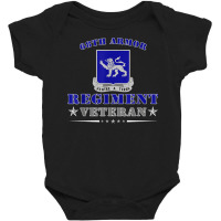 Fort Carson Colorado 68th Armor Regiment Army Veterans T Shirt Baby Bodysuit | Artistshot