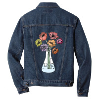 Erlenmeyer Bouquet Men Denim Jacket | Artistshot