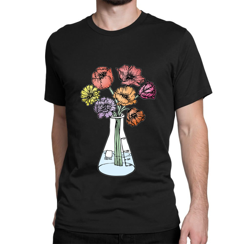 Erlenmeyer Bouquet Classic T-shirt by ROMAINEDWILEY | Artistshot