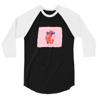 Porridge Radio Broken Heart 3/4 Sleeve Shirt | Artistshot