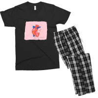 Porridge Radio Broken Heart Men's T-shirt Pajama Set | Artistshot