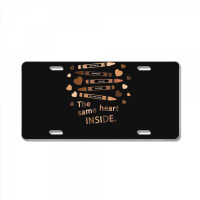 The Same Heart Inside - History Month Black Lives Matter Blm New Year License Plate | Artistshot