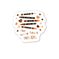 The Same Heart Inside - History Month Black Lives Matter Blm New Year Sticker | Artistshot