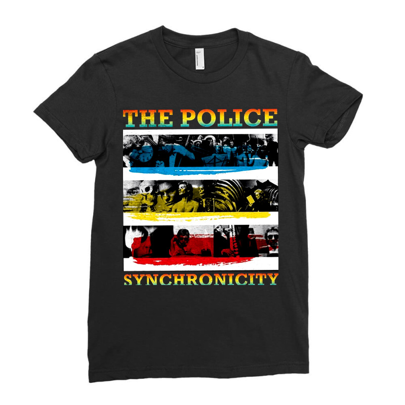 Synchronicity, The Police, Synchronicity, Synchronicitys, Synchronicit Ladies Fitted T-Shirt by cm-arts | Artistshot