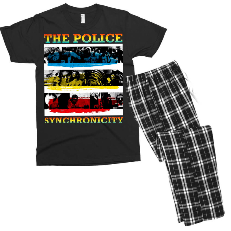 Synchronicity, The Police, Synchronicity, Synchronicitys, Synchronicit Men's T-shirt Pajama Set by cm-arts | Artistshot