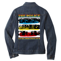 Synchronicity, The Police, Synchronicity, Synchronicitys, Synchronicit Ladies Denim Jacket | Artistshot