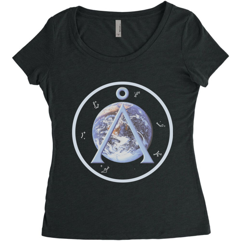 Stargate Atlantis Women's Triblend Scoop T-shirt by cm-arts | Artistshot