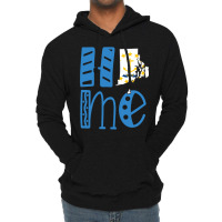 Home Rhode Island In Art Block Letters Lightweight Hoodie | Artistshot