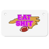 Eat Shit Wake Forest Motorcycle License Plate | Artistshot